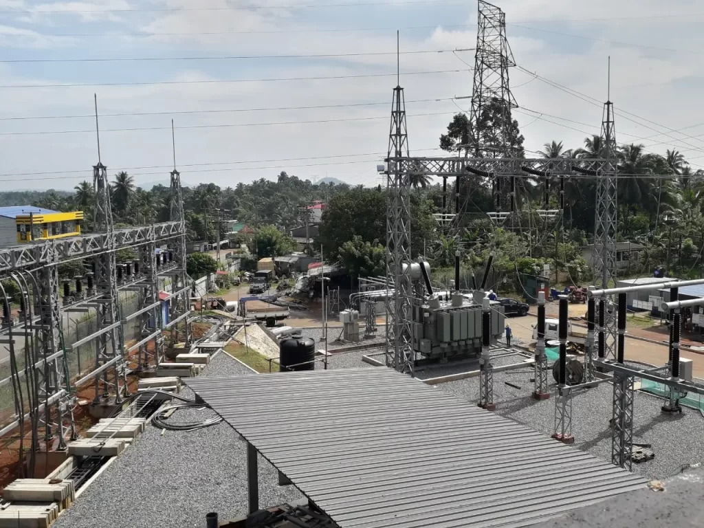 Sri Lanka - Electric Substation Structure