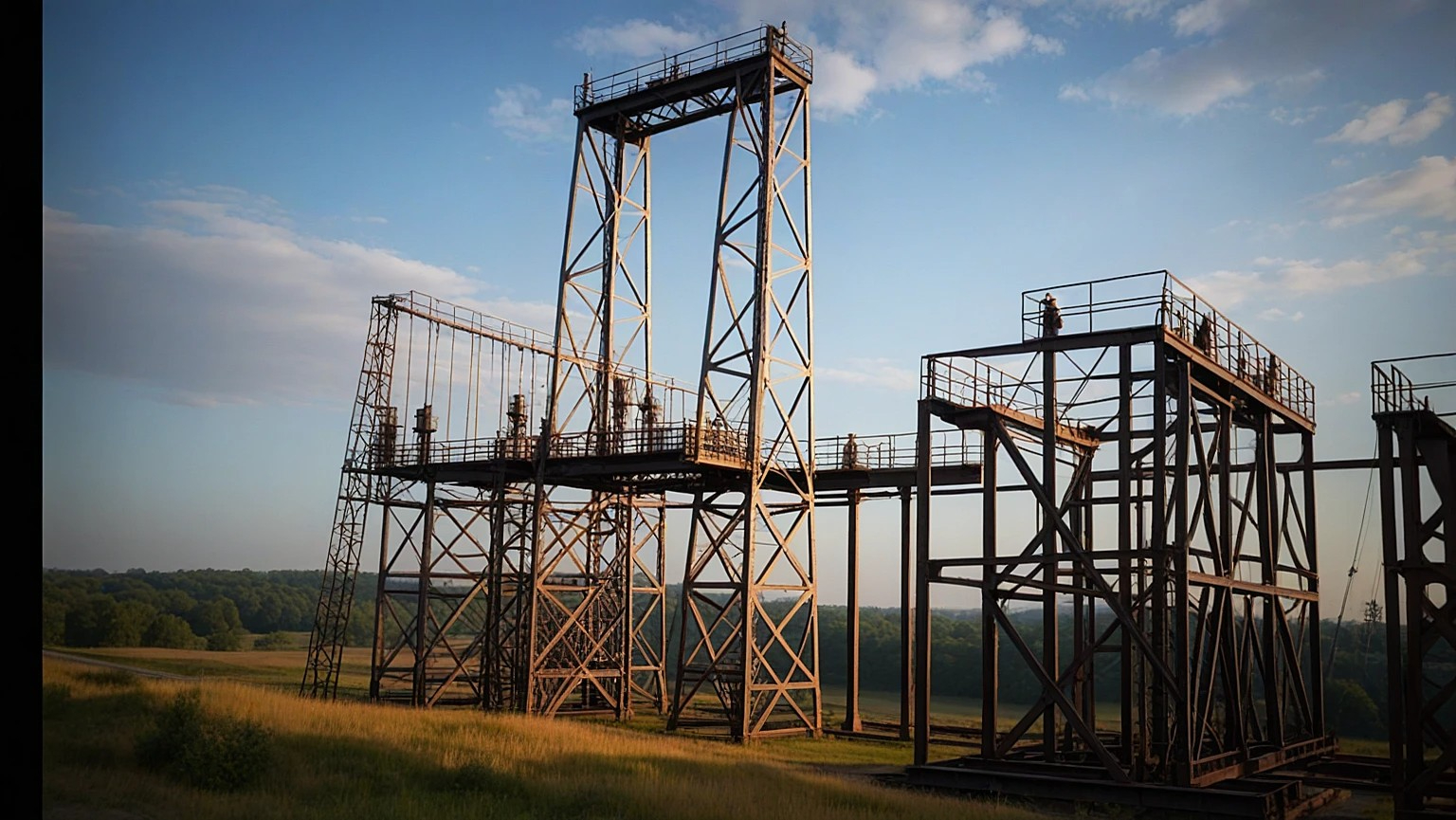 Custom Steel Gantry Tower