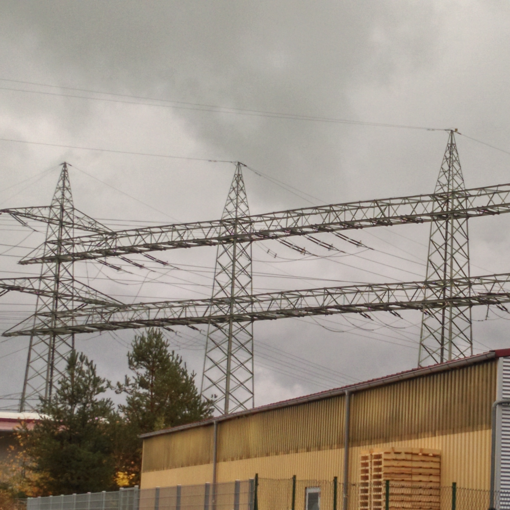 Custom Gantry Tower for Power Lines