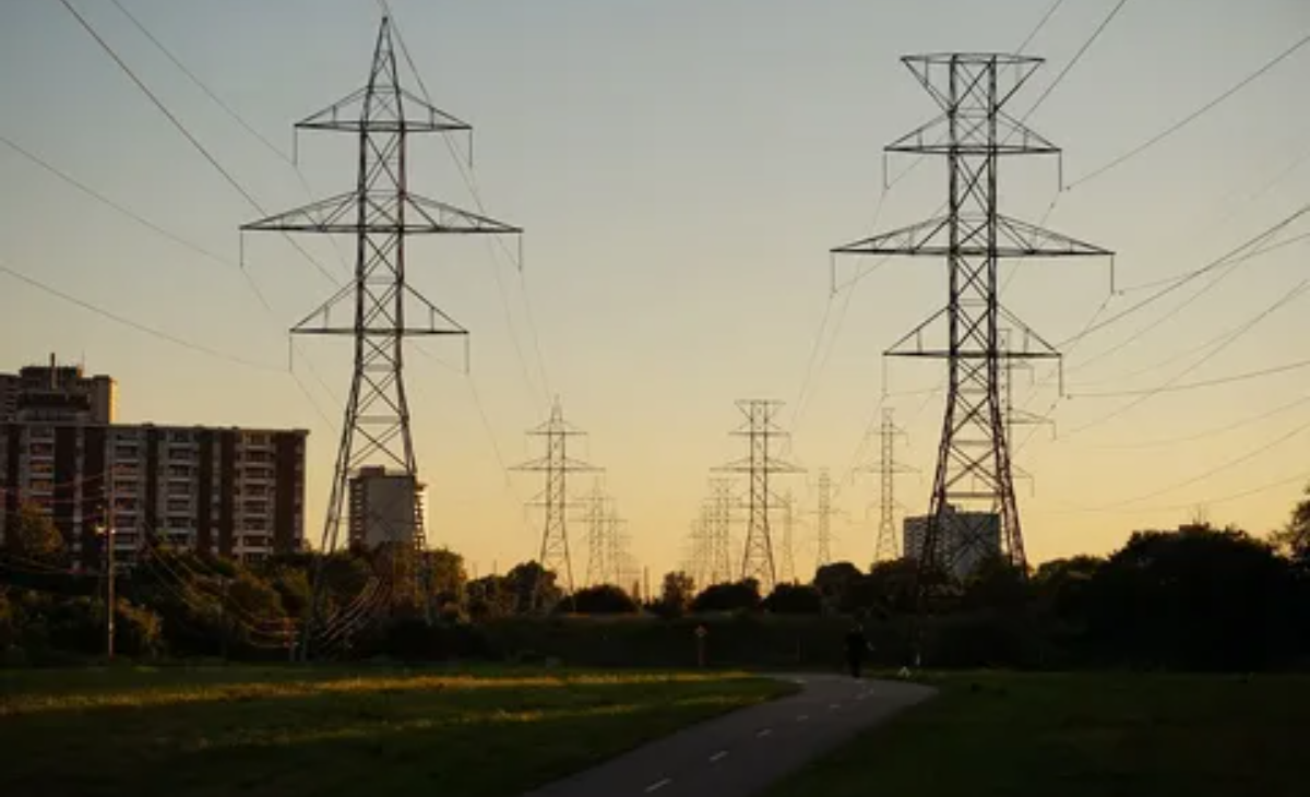 Custom Gantry Tower for Power Lines