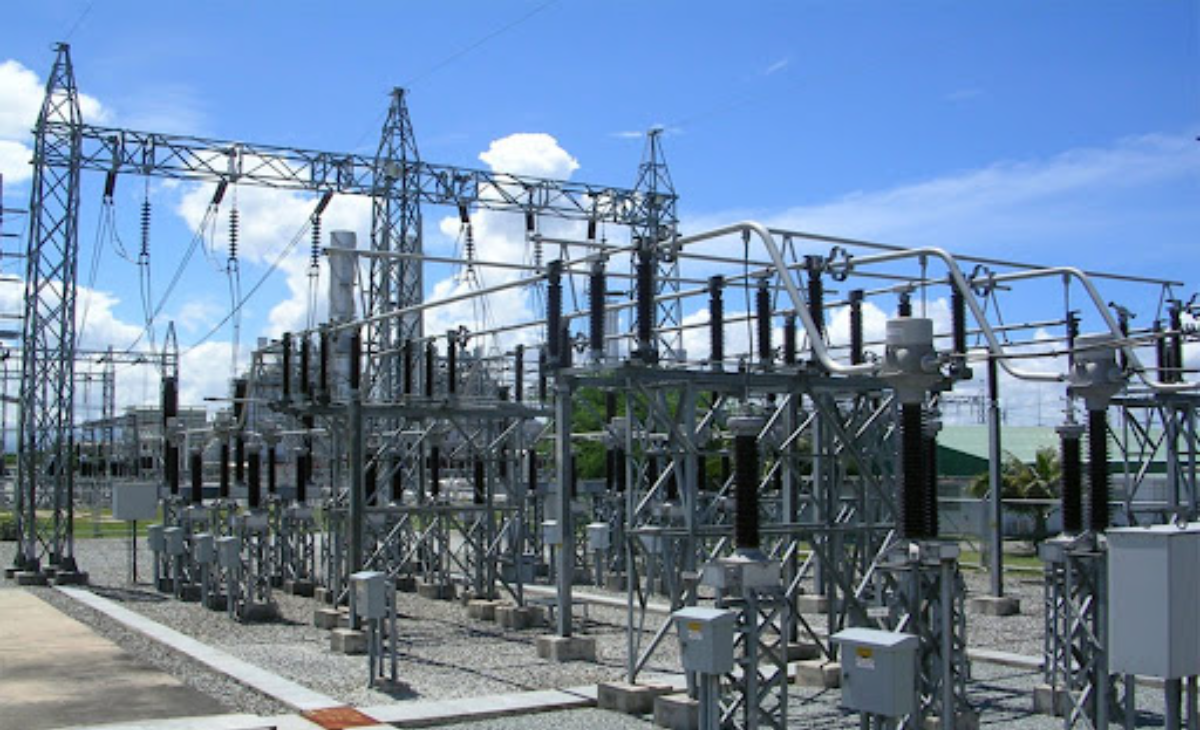 Substation Gantry Tower Installation