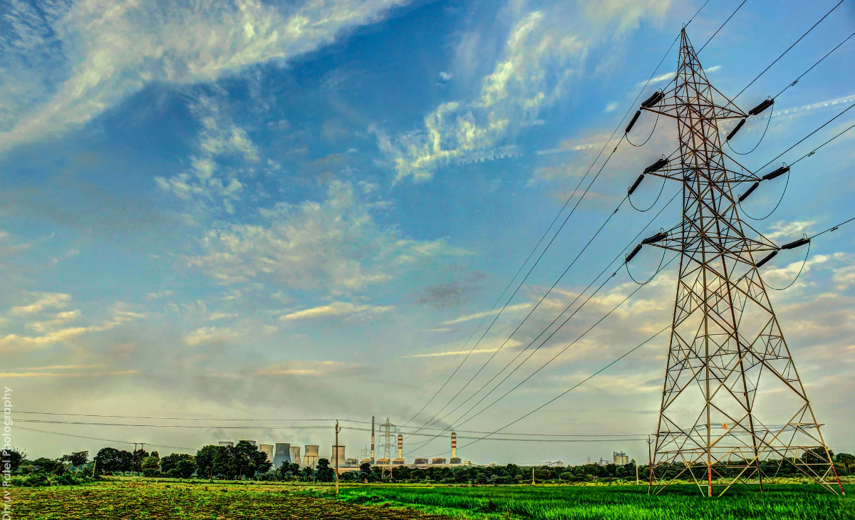 Custom Gantry Tower for Power Lines