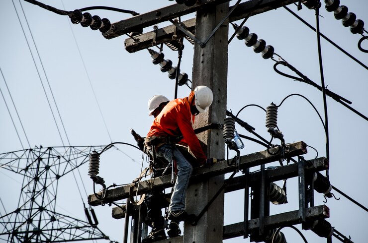 electrical tower construction