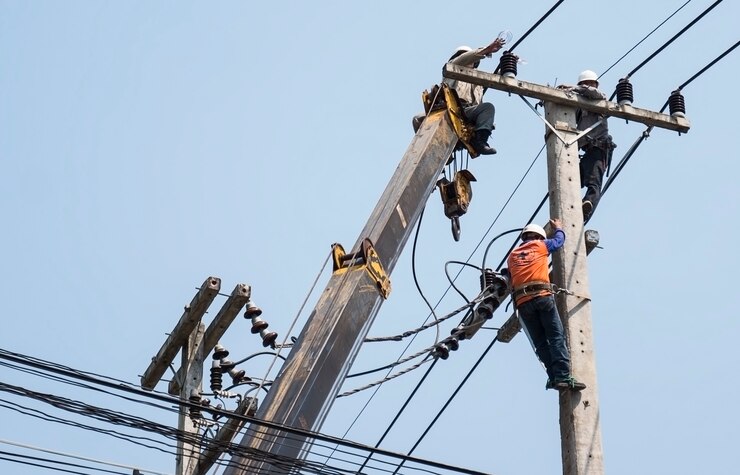 power line construction